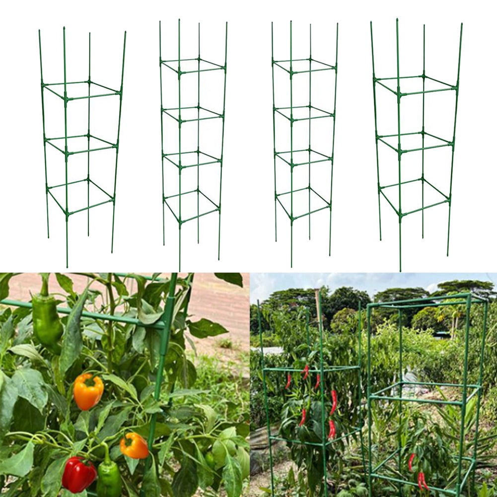 Sturdy Tomato Cages And Climbing Plant Trellises To Promote Plant Growth D