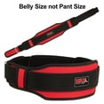 thumbnail image 3 of MRX Weight Lifting Belt with Double Back Support Gym Training Red L, 3 of 5