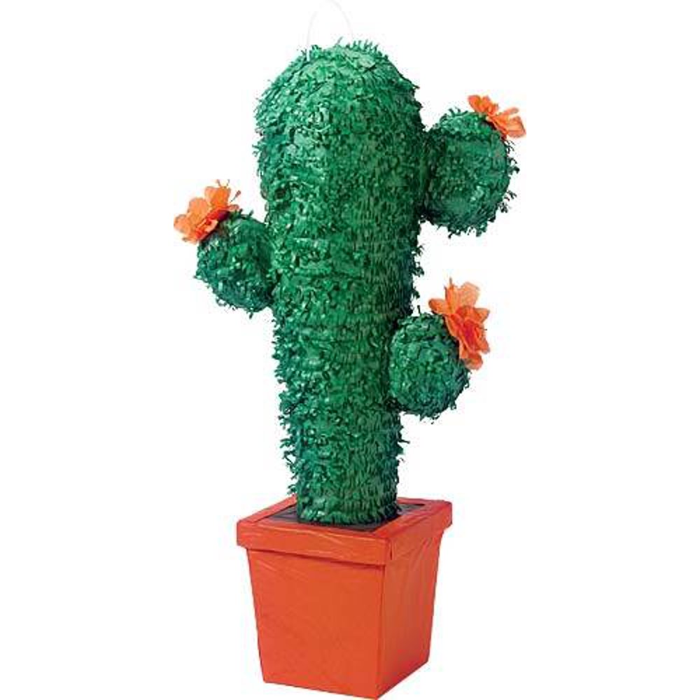 CACTUS PINATA WITH PULL STRING KIT