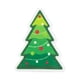 thumbnail image 1 of Esponja de limpieza de uso general con estampado de dibujos animados árbol de Navidad, 1 of 8