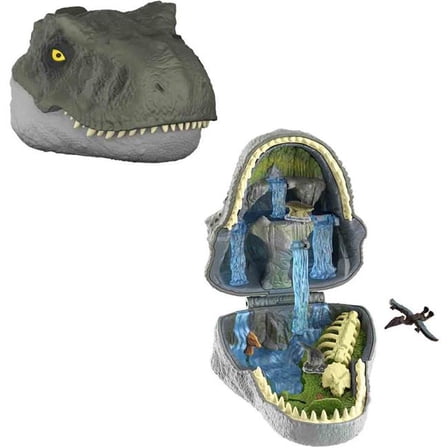 Mattel MTTJGB96 Jurassic World Rebirth Micro Compact Figure Assortment - 2 Piece