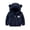 Blue, variant on 6M-3T Baby Boys Girls Winter Warm Fleece Sweatshirt Cartoon Hooded Coats Jackets Toddler Long Sleeve Zipper Coats Top Outerwear