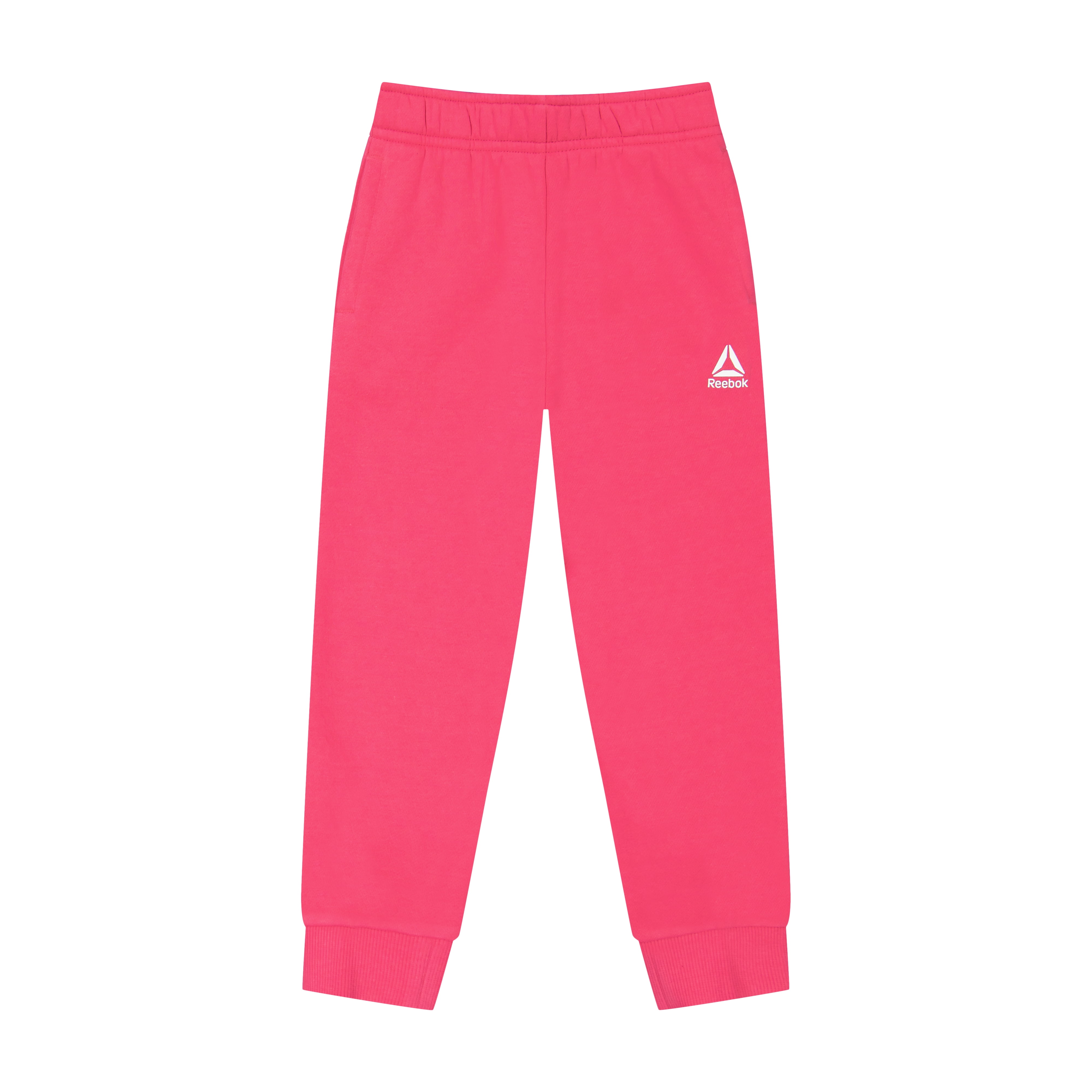Reebok Toddler Fleece Crew and Jogger Set, 2-Piece, Sizes 12M-5T