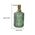 thumbnail image 2 of COSMOBETTY 400ml Hand Soap Dispenser Glass Foam Bottle Foaming Soap Dispenser Pump Decorative For Bathroom Bathroom Boho, 2 of 8