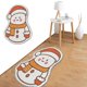thumbnail image 5 of Alfombra Baño Alfombras Navidad Antideslizante 23 '' X 15 Lavable Al Aire Libre Interior Decoraciones Navideñas, 5 of 9