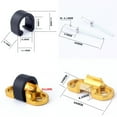 thumbnail image 3 of Durable Aluminum Alloy Cable Housing Guide Base for Bike - Gold, 3 of 9
