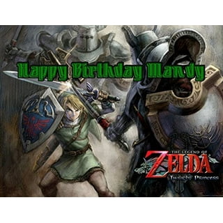 taimowei 20 Pcs Zelda Birthday Invitation Cards, Zelda Birthday Party Invitation Cards for Kids Zelda Birthday Party Supplies
