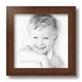 thumbnail image 2 of ArtToFrames 9x9 Inch Walnut Picture Frame, This Brown Wood Poster Frame is Great for Your Art or Photos, Comes with Regular Glass (4096), 2 of 8