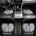 thumbnail image 6 of ZICANCN Waterproof Car Floor Mats Full Set, Abstract Patriotic Hearts Automotive Carpet Mats for Vehicle Trucks Suv Jeep, 4 Pieces, 6 of 6