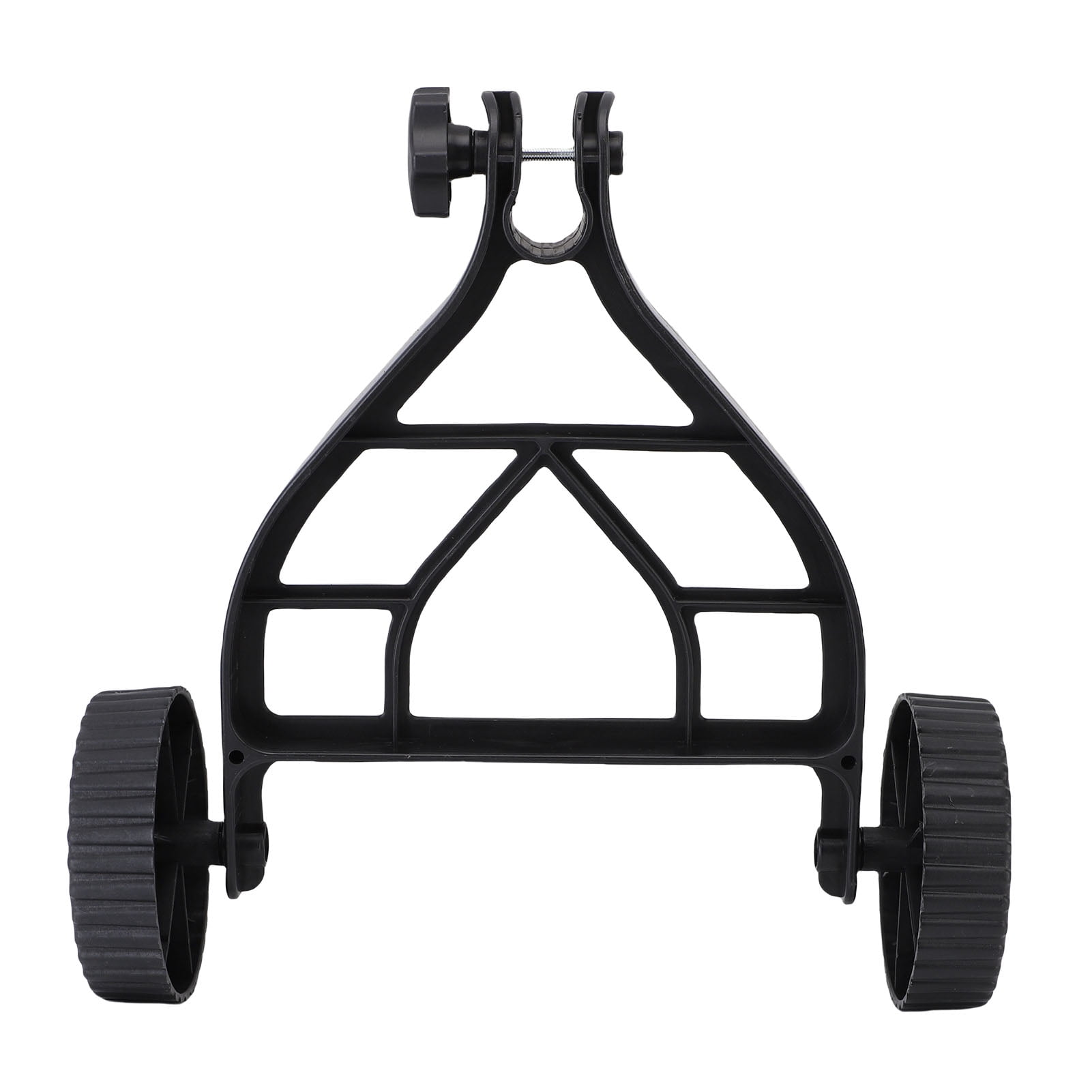 String Trimmer Wheel Attachment, Metal Stable Adjustable Weed Trimmer Auxiliary Wheel Lightweight  for Garden