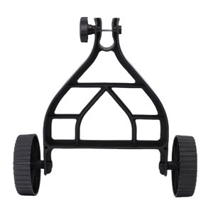 String Trimmer Wheel Attachment, Metal Stable Adjustable Weed Trimmer Auxiliary Wheel Lightweight  for Garden