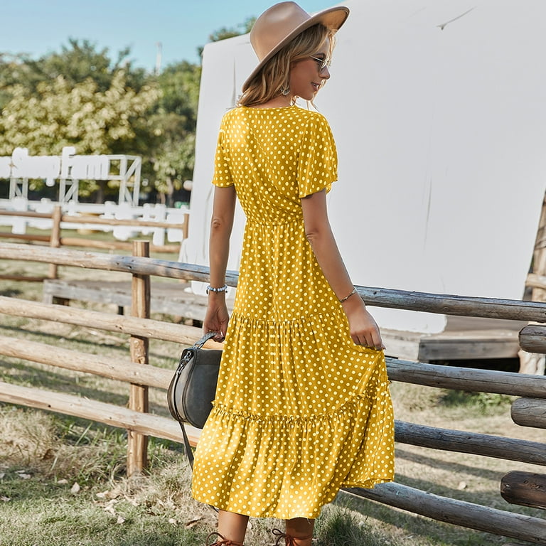 sachin and babi light blue dress Polka Dot Holiday Dress