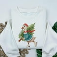 thumbnail image 2 of EMBROIDERED Merry Christmas Goose Shirt, Goose Embroidery Sweatshirt, Christmas Tree T-shirt, Embroidered Holiday Crewneck, Xmas Gift, 2 of 5
