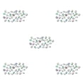 thumbnail image 1 of Minnieouse Paquete de 1000 diamantes de imitación Adornos de acrílico Gemas de dispersión de cristal Decoraciones de Estuche de blanco plateado 3MM 5piezas, 1 of 6