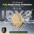 thumbnail image 2 of Funda impermeable para AirPods Pro 3 con cierre de seguridad y soporte, 2 of 7