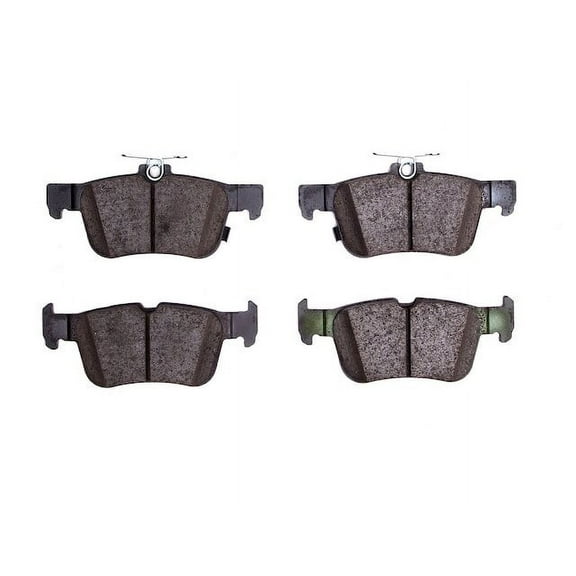 Rear Brake Pad Set - Compatible with 2015 - 2019 Lincoln MKC 2016 2017 2018