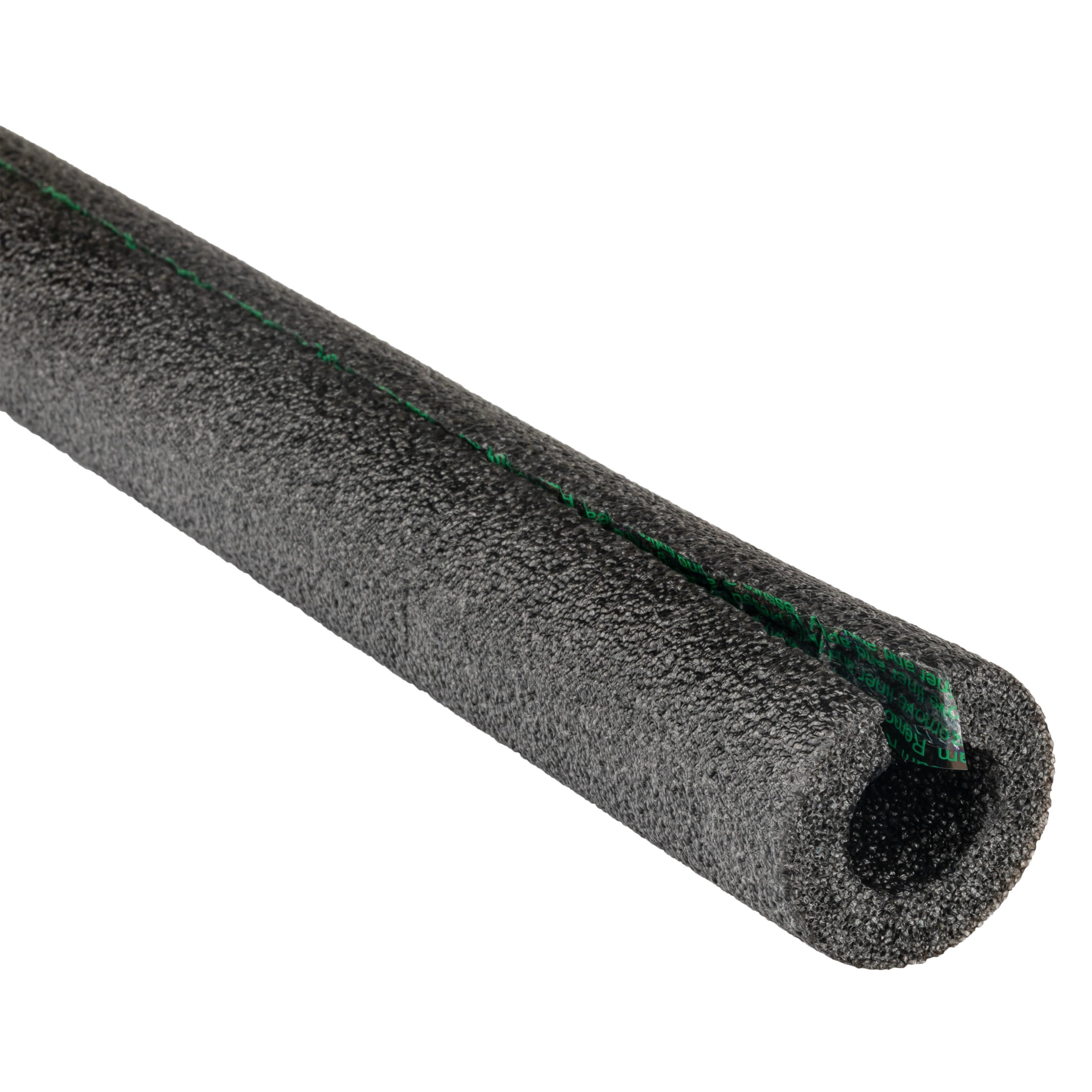 (2 pack) Duck Brand, 12 Feet Black Foam Pipe Cover, Fits 0.75 Inch Pipes, Helps Prevent Freezing