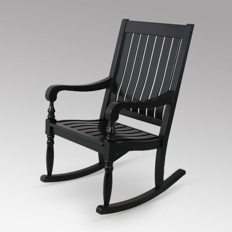Black outdoor sale rocking chairs walmart