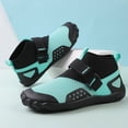 thumbnail image 1 of Zapatos Acuáticos Aqua Shoes Zapatillas de buceo transpirables Zapatillas de vadeo para senderismo en el lago (black blue46) Sywqhk Para Estrenar, 1 of 9