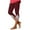 #01Wine, variant on ZVAVZ Womens Capris Pants Stretch,Womens Lace Stitching Knee Length Leggings High Waisted Workout Sweat Pants Casual Workout Yoga Capri Leggings Limited Time Deals Wine,3XL