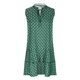 thumbnail image 5 of Puntoco Vestido De Manga Corta Con Cuello En V, Vestido Sexy Con Estampado De Lunares Florales Y Manga Corta Para Mujer, Sin Estampado De Posicionamiento, Verde Xxl, 5 of 5