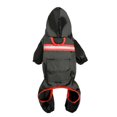 thumbnail image 1 of Dsseng Combinaison Imperméable Réfléchissante Bord Transparent Couverture Complète pour Animaux de Compagnie pour Extérieur avec Capuche Imperméable pour Chien, 1 of 9