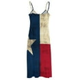 thumbnail image 6 of Vintage Grunge Flag of Texas Sleeveless Dress Women's long dress cocktail dresses, 6 of 6