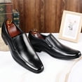 Akiihool Mens Dress Casual Loafer Shoe Dress Shoes for Men Big and Tall (Black,11)