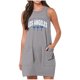 thumbnail image 1 of Vestido de Verano para Mujeres, Vestido de Cuello Redondo sin Mangas de Bolsillo de Impresión de Moda Casual Hecha de 95% Poliéster 5% Spandex para Primavera Verano, Vestido Sexy para Mujeres, 1 of 3