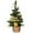 39-Gold, variant on Muecwrye Mini Christmas Tree, Green Christmas Tree with Ball Topper, Bar Shopping Mall Window Small Decor, Simulation Christmas Ornaments for Home, Office, Party Decorations, 7.87 Inch