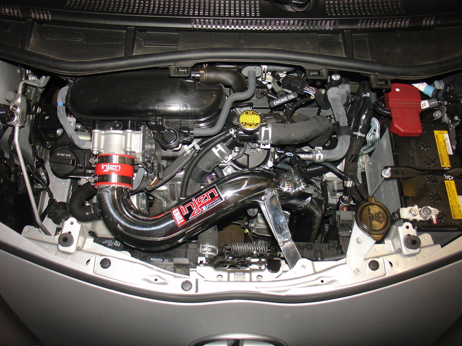 Injen 12 Scion iQ 1.3L 4cyl Black Cold Air Intake w/ MR Technology Fits select: 2012-2015 TOYOTA SCION IQ