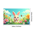 thumbnail image 1 of Colorful Flower Backdrop Banner for Spring Wedding Floral Photography Props Party Supplies Birthday Decorations Background Events, 1 of 4