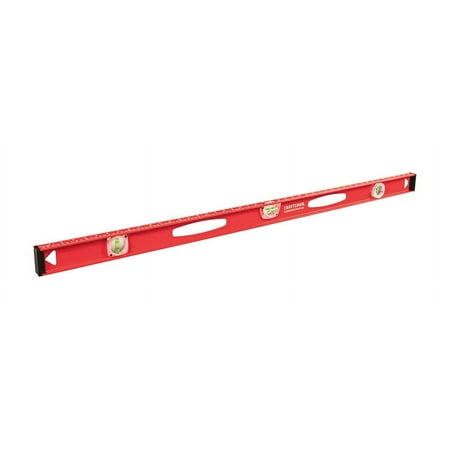 Craftsman 48 in. Aluminum I-Beam Level 3 vial Red