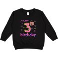 thumbnail image 2 of Inktastic It's My Third Birthday Toddler Sweatshirt, 2 of 4