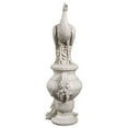 thumbnail image 4 of Design Toscano Staverden Castle Peacock on an Urn Garden Statue by artist Henk van der Eljk, 4 of 8
