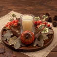 thumbnail image 2 of 2026 Halloween Indoor Decorations Halloween Door Wreath Maple Leaves Garland Fall Winter Wreath For Christmas Thanksgiving Home Ornament Decoration, 2 of 7