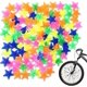 thumbnail image 1 of 108 Pieces Star Bike Wheel Spokes Bead Plastic Clip Spoke Bead Bicycle Spokes Plastic Beads Colorful Bicycle Spokes Decorations Biking Wheel Line Bead, 1 of 5