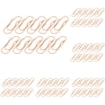 thumbnail image 1 of 50 Pcs Porte-Trombones en Métal, Trombones Multicolores en Acier Inoxydable pour Bureau, Table et Journal, 1 of 5