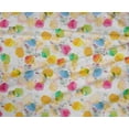 thumbnail image 4 of oneOone Polyester Lycra Light Yellow Fabric Watercolor Floral Dress Material Fabric Print Fabric By The Yard 56 Inch Wide, 4 of 4
