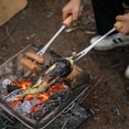 thumbnail image 3 of yeacher Fourchette Compacte en Hêtre - Brochette de Camping en Acier Inoxydable pour Grillades en Plein Air et Pique-Niques, Design en Forme de U, Version Courte, 3 of 6