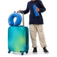 thumbnail image 3 of Jetstream® 3-Piece Hardside Carry-On Luggage Set – 20" Rolling Spinner Carry On Suitcase, Memory Foam Travel Pillow & Stainless Steel Water Bottle, 3 of 11