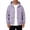 Purple, variant on Long Sleeve Jacket for Men, Solid Color Hooded Zipper Cardigan, Polyester Ice Silk Thin Sunscreen Outerwear
