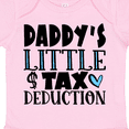 thumbnail image 4 of Inktastic Daddy's Little Tax Deduction Blue Hearts Boys or Girls Baby Bodysuit, 4 of 5
