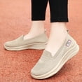 thumbnail image 2 of Daznico Women Mesh Shoes Solid Color Simple Thick Sole Non Slip Mesh Breathable and Comfortable Versatile Shoes,Size 8, 2 of 9