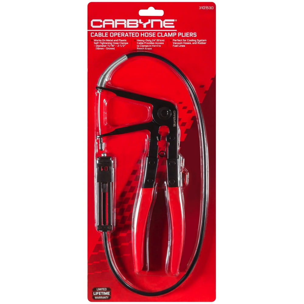 CARBYNE Professional Quality Hose Clamp Pliers 24 inch (61cm) Cable