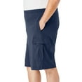 thumbnail image 4 of Kingsize Men's Big & Tall Lightweight Jersey Cargo Shorts, 4 of 6