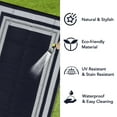 thumbnail image 4 of GlowSol 9'x18' Outdoor Rug for Patio Waterproof Reversible Plastic Camping Rugs for Rv Porch Deck Camper Balcony Backyard, Dark Blue, 4 of 8