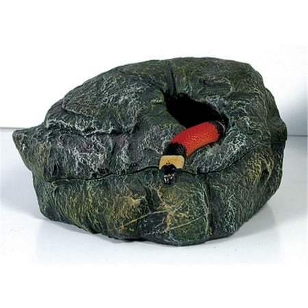 UPC: 0097612910315 | Zoo Med-Aquatrol ZM91031 Repti Shelter 3 In 1 Cave- Medium