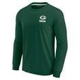 thumbnail image 2 of Unisex Fanatics Signature Green Green Bay Packers Super Soft Long Sleeve T-Shirt, 2 of 3