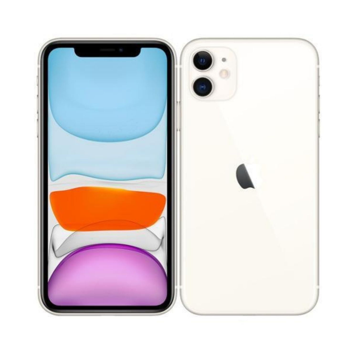 Apple iPhone 11 Unlocked 64GB White, Refurbished Smartphone with